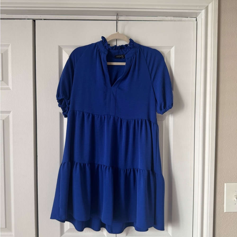 Royal Blue Babydoll Dress